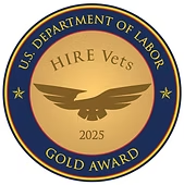U.S. Department of Labor HIRE Vets 2025 Gold Award